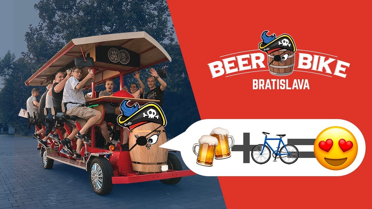 Beer Bike v Bratislave